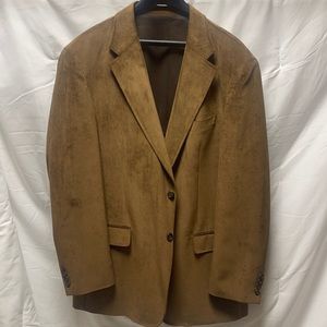 LaCrosse lightweight corduroy blazer in brown